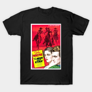 Movie poster for the movie The Man From Utah T-Shirt